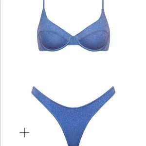 Marina Sparkle Triangl Bathing Suit!